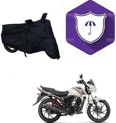 SANJU Waterproof Two Wheeler Cover for Suzuki(Sling Shot Plus, Black)