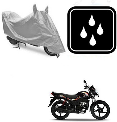 RPSENTTERPR Waterproof Two Wheeler Cover for Mahindra(Pantero, Silver)
