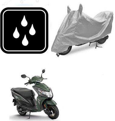 SANJU Waterproof Two Wheeler Cover for Honda(Deo, Silver)