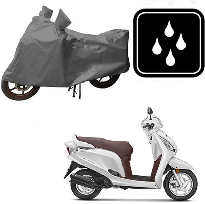 RPSENTTERPR Waterproof Two Wheeler Cover for Honda(Aviator, Grey)