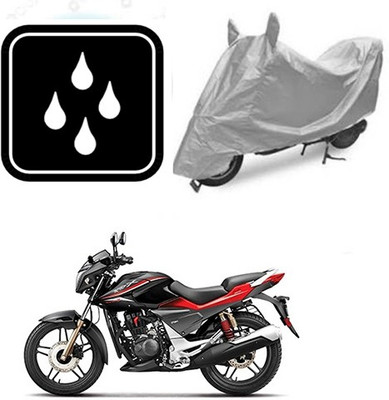 RPSENTTERPR Waterproof Two Wheeler Cover for Hero(CBZ Extreme, Silver)