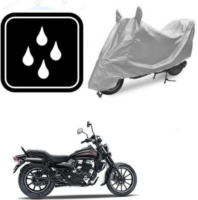 SANJU Waterproof Two Wheeler Cover for Bajaj(Avenger 150 Street, Silver)