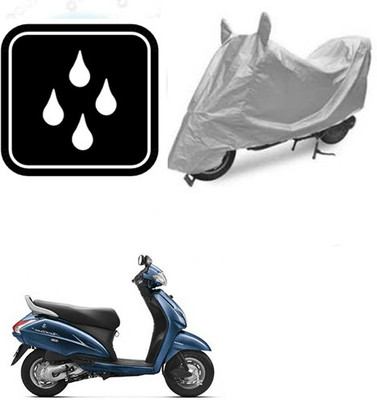 SANJU Waterproof Two Wheeler Cover for Honda(Activa 3G, Silver)
