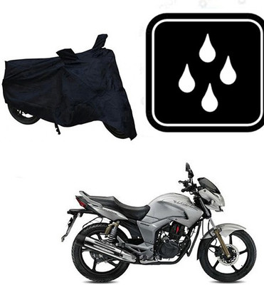 SANJU Waterproof Two Wheeler Cover for Hero(Hunk, Black)