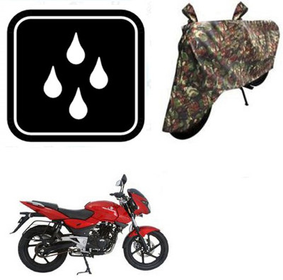 SANJU Waterproof Two Wheeler Cover for Bajaj(Pulsar 200 NS DTS-i, Multicolor)