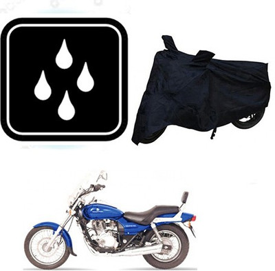 RPSENTTERPR Waterproof Two Wheeler Cover for Bajaj(Boxer, Black)