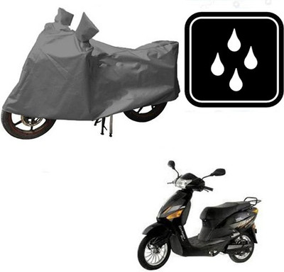 RPSENTTERPR Waterproof Two Wheeler Cover for Hero(Electric Zippy, Grey)