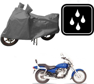 RPSENTTERPR Waterproof Two Wheeler Cover for Bajaj(Boxer, Grey)