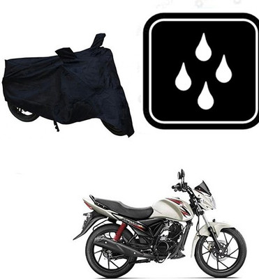 SANJU Waterproof Two Wheeler Cover for Suzuki(Sling Shot Plus, Black)
