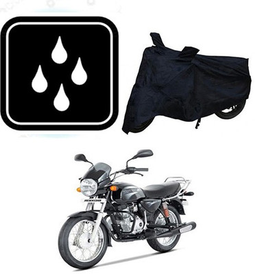 SANJU Waterproof Two Wheeler Cover for Bajaj(Boxer, Black)