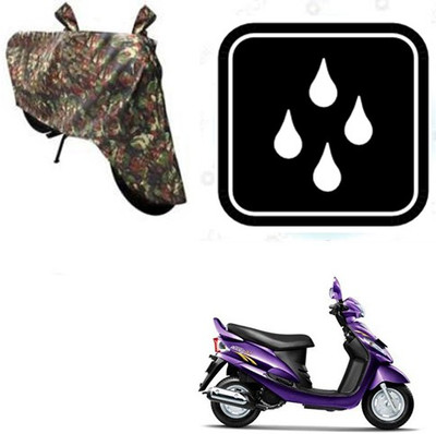 RPSENTTERPR Waterproof Two Wheeler Cover for Mahindra(Rodeo RZ, Multicolor)