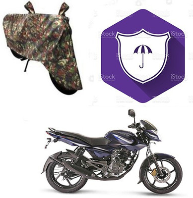 SANJU Waterproof Two Wheeler Cover for Bajaj(Pulsar 135 LS DTS-i, Multicolor)