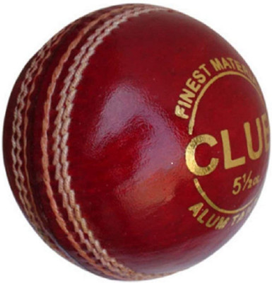 Shreejee Red cricket leather ball 2 pannel (Pack of 2) Cricket Leather Ball(Standard, Pack of 2)