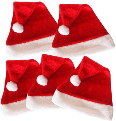 Stonic Santa Cap Cap(Pack of 5)
