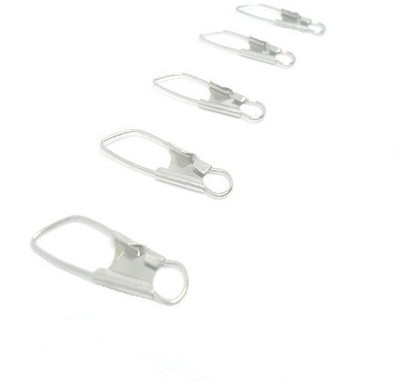 JUST ONE CLICK safty snap Fly Fishing, Angling Mini Snap Swivel(Line Clip Included, Set of  5)