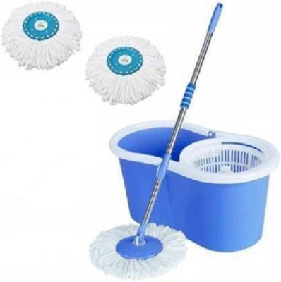 Majron 1mop 1 bucket 2 refill Mop Set(Red)