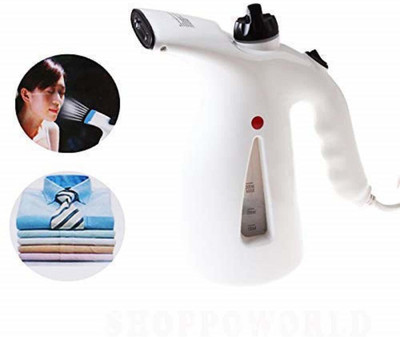 WunderVoX Facial Handheld Steamer for Clothes,Facial Garment Steamer Iron-X12 750 W Garment Steamer(White)