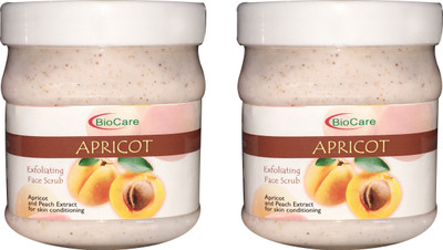 BIOCARE APRICOT SCRUB (PACK OF 2) Scrub(1000 ml)