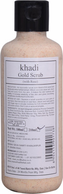 KHADI INDIA gold scrub Scrub(210 ml)
