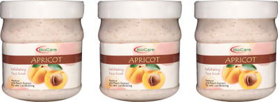 BIOCARE APRICOT SCRUB (PACK OF 3) Scrub(1500 ml)