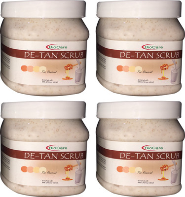 BIOCARE DE-TAN SCRUB (PACK OF 4) Scrub(2000 ml)