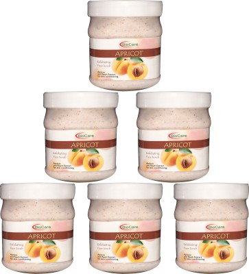 BIOCARE APRICOT SCRUB (PACK OF 6) Scrub(3000 ml)