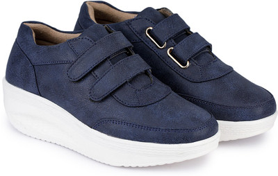 VALIOSAA Sneakers For Women(Navy , 3)
