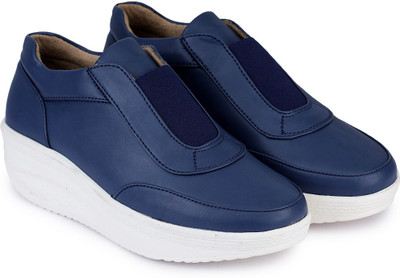 VALIOSAA Sneakers For Women(Navy , 8)