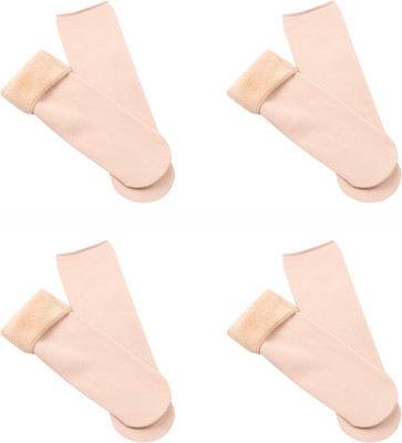 Piftif Men Solid Ankle Length(Pack of 4)