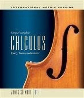 Single Variable Calculus 6th Edition(English, Hardcover, Stewart James)