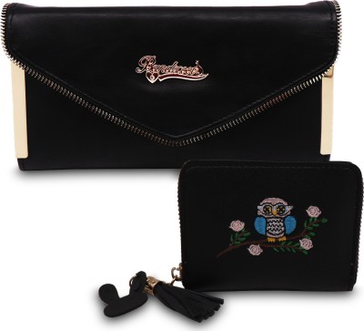 BANDICOOT Casual, Party, Formal, Sports Black, Black  Clutch(Pack of: 2)