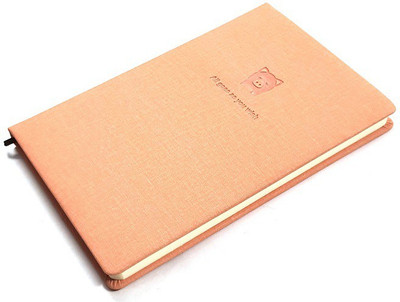 ARTTWALA CONCISE A5 SIZE RULED DIARY FOR HOME & OFFICE USE PACK OF 1 (PINK) A5 Diary RULED 80 Pages(Pink)