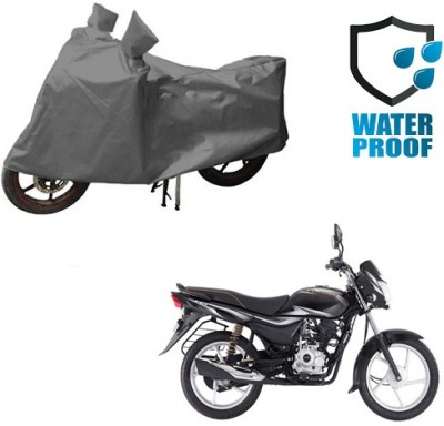 RPSENTTERPR Waterproof Two Wheeler Cover for Bajaj(Platina 100 DTS-i, Grey)