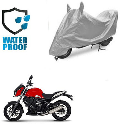 SANJU Waterproof Two Wheeler Cover for Hero(Pleasure, Silver)