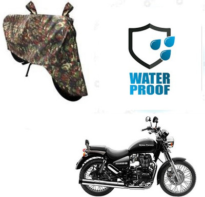 SANJU Waterproof Two Wheeler Cover for Royal Enfield(Thunderbird 500, Multicolor)