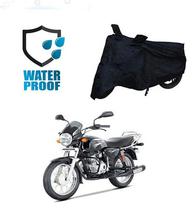 SANJU Waterproof Two Wheeler Cover for Bajaj(Boxer, Black)