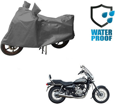 RPSENTTERPR Waterproof Two Wheeler Cover for Bajaj(Avenger 220 DTS-i, Grey)