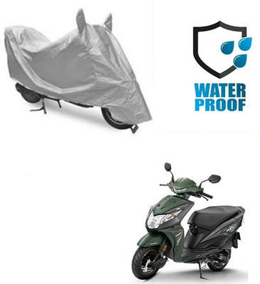 SANJU Waterproof Two Wheeler Cover for Honda(Deo, Silver)