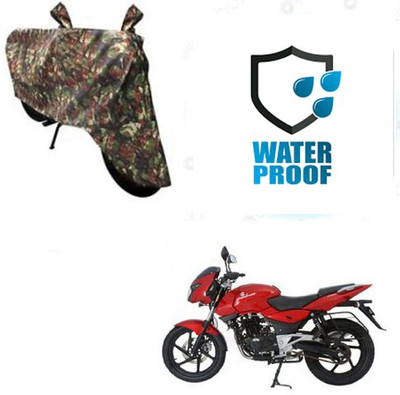 SANJU Waterproof Two Wheeler Cover for Bajaj(Pulsar 200 NS DTS-i, Multicolor)