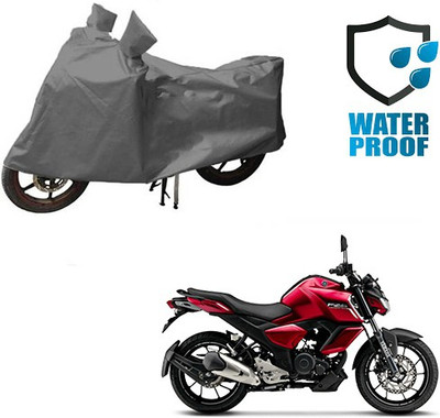 RPSENTTERPR Waterproof Two Wheeler Cover for Yamaha(FZ-S, Grey)
