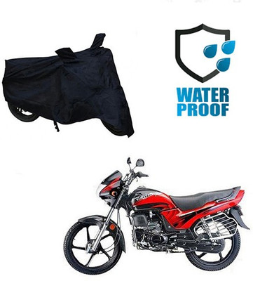 RPSENTTERPR Waterproof Two Wheeler Cover for Honda(Passion Pro TR, Black)