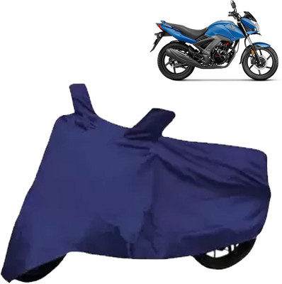 THE REAL ARV Waterproof Two Wheeler Cover for Honda(CB, Blue)