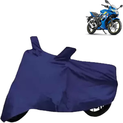 THE REAL ARV Waterproof Two Wheeler Cover for Suzuki(Gixxer SF, Blue)