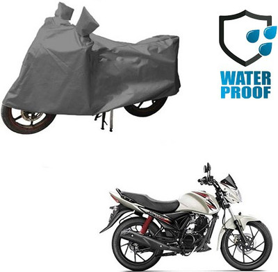RPSENTTERPR Two Wheeler Cover for Suzuki(Sling Shot Plus, Grey)