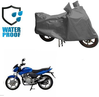 RPSENTTERPR Waterproof Two Wheeler Cover for Bajaj(Platina 100 DTS-i, Grey)