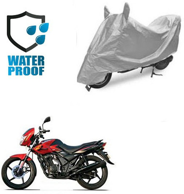 SANJU Waterproof Two Wheeler Cover for Honda(CB, Silver)