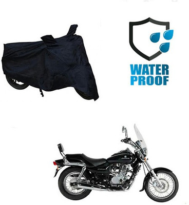 SANJU Waterproof Two Wheeler Cover for Bajaj(Avenger 220 DTS-i, Black)