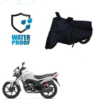 RPSENTTERPR Waterproof Two Wheeler Cover for Honda(Livo, Black)