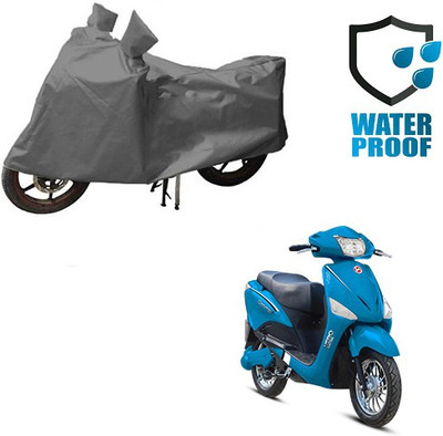 RPSENTTERPR Waterproof Two Wheeler Cover for Hero(Glamour FI, Grey)