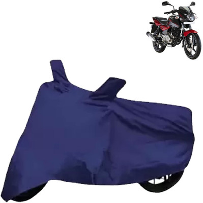 Rhtdmm Two Wheeler Cover for Bajaj(Pulsar 180 DTS-i, Blue)